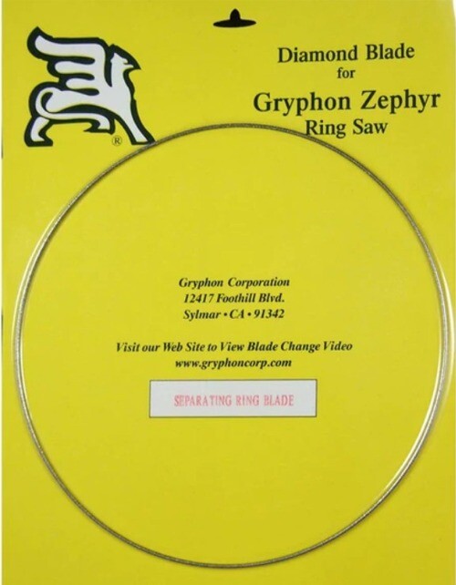 Gryphon Zephyr Ring Saw Diamond Blade - SEPARATING