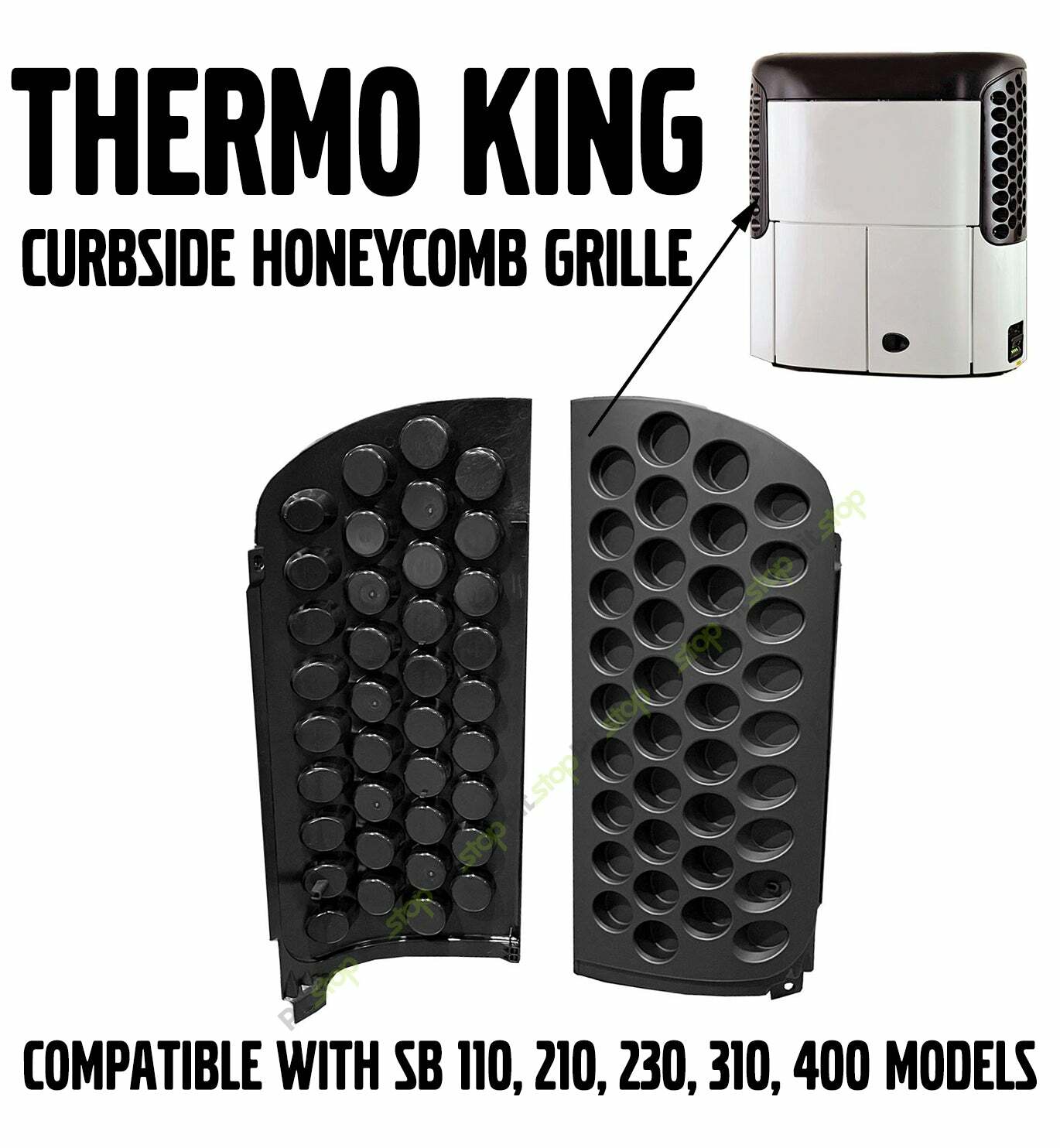 Thermo King Reefer CURBSIDE Honeycomb Grille TK98-7469 SB 110 210 230 310 400