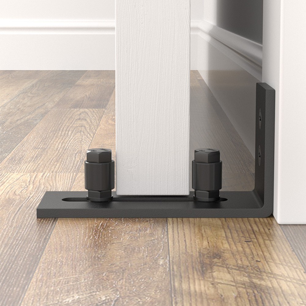 Heavy Duty Adjustable Floor Guide for Barn Doors Enhanced Functionality
