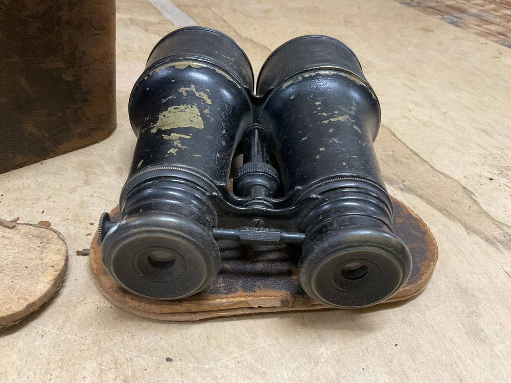 WWI US Binos in Case bp69