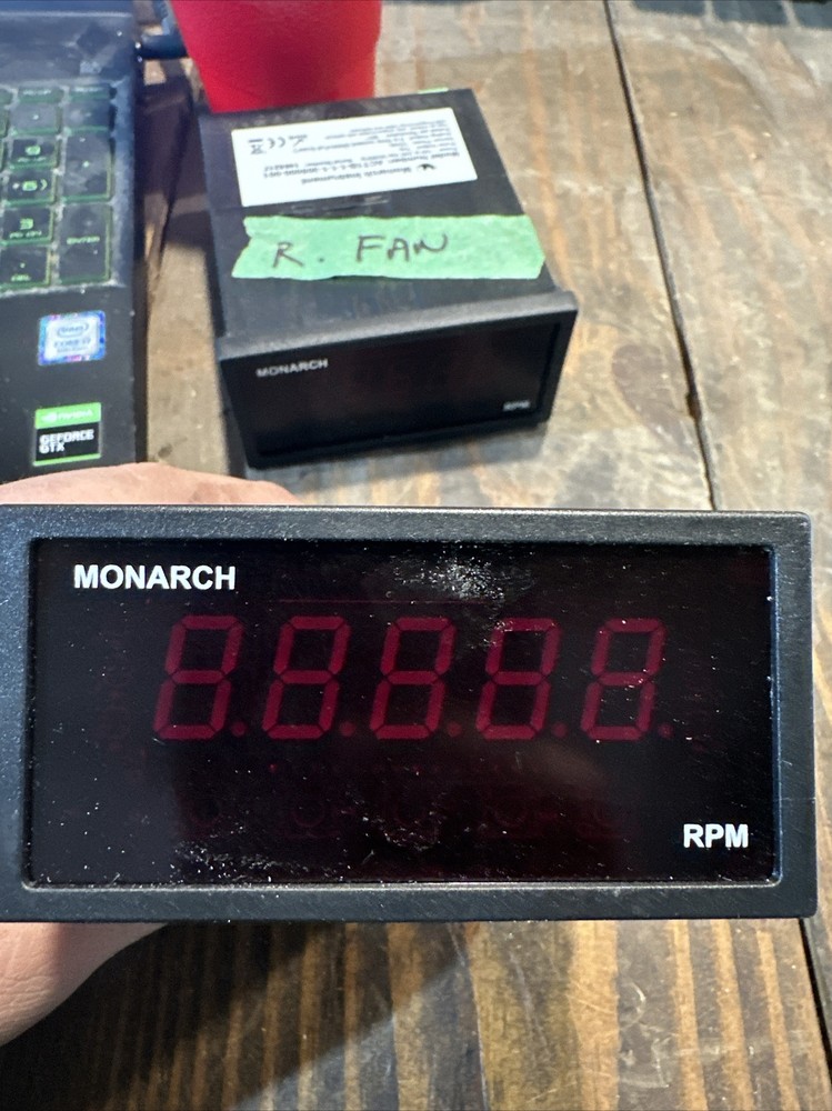 Monarch ACT-1B Panel Tachometer (NP3)
