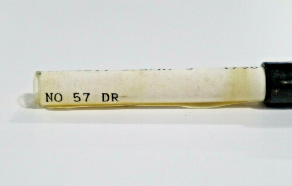 #57 CARBIDE DRILL, 2 FLUTE B369