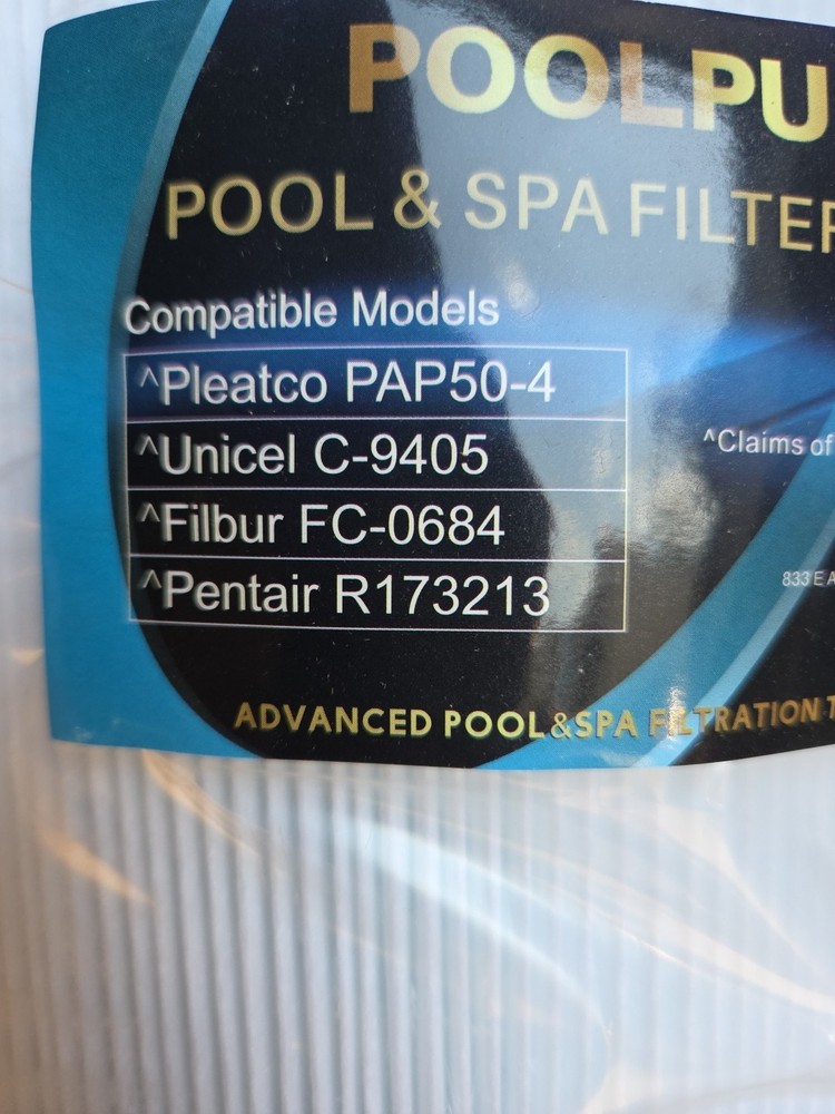 Pool Pure Filter Plfpa50 Pool And Spa