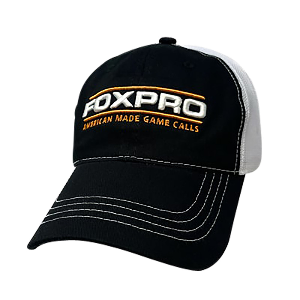Foxpro Sidekick Black / White Unstructured Men's Hat - HATFXPS