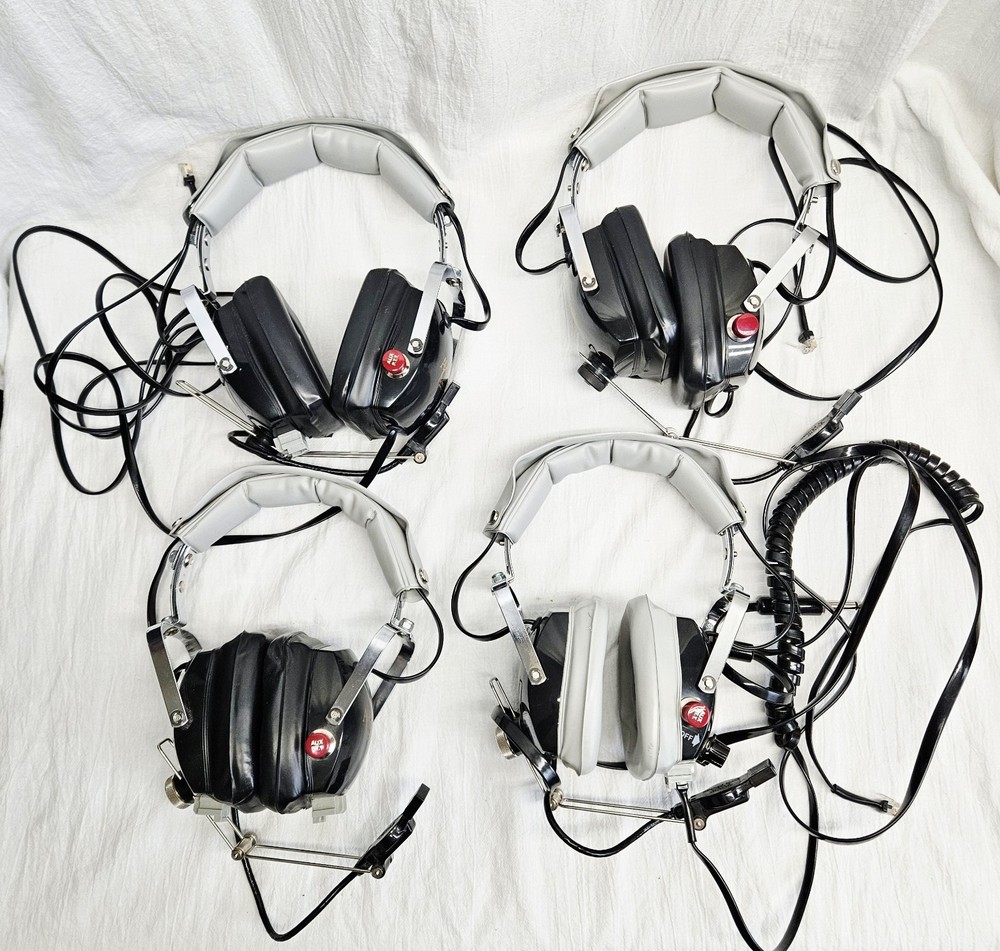 Audio Com Pilot / Co-Pilot +2 Voice Activated Intercom Headphone Headsets