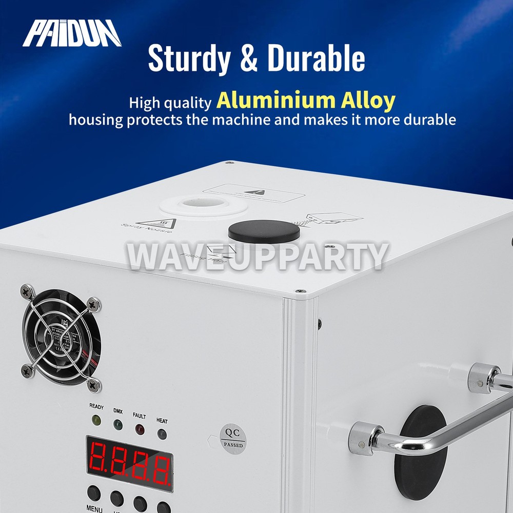 PAIDUN 2PCS 750W Cold Spark Firework Machine Sparkler Effect DMX Remote Control