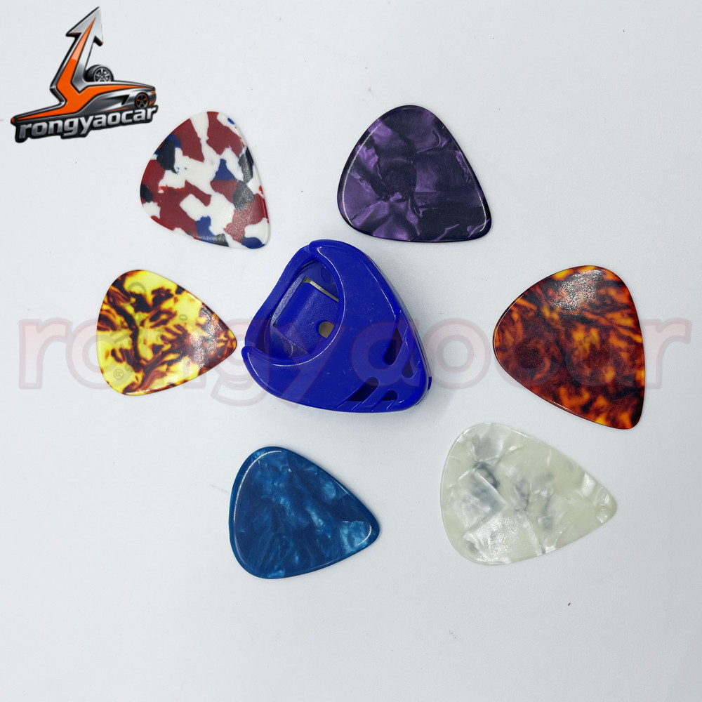 6 ×  Guitar Picks Acoustic Electric Plectrums Assorted Thin 0.46-1.50mm