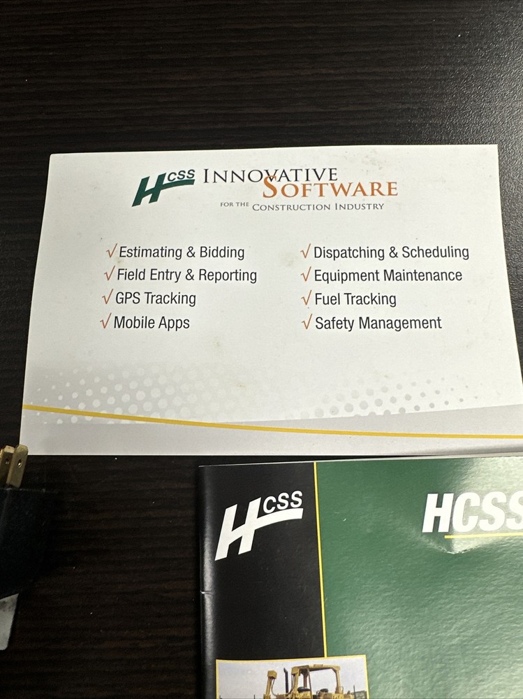 HCSS VectrGPS Telematics GPS Solutions Units for Heavy Construction