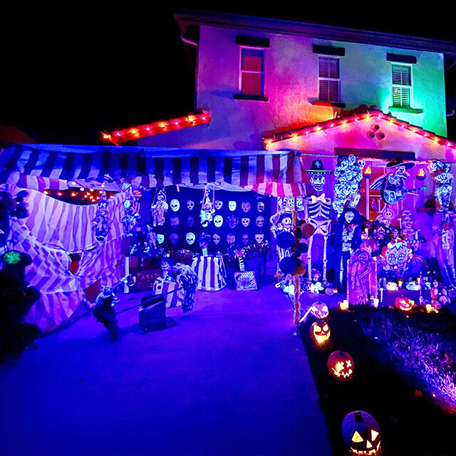 RGBW LED Flood Light Outdoor Party Celebration Spot Light Garden Yard Decoration