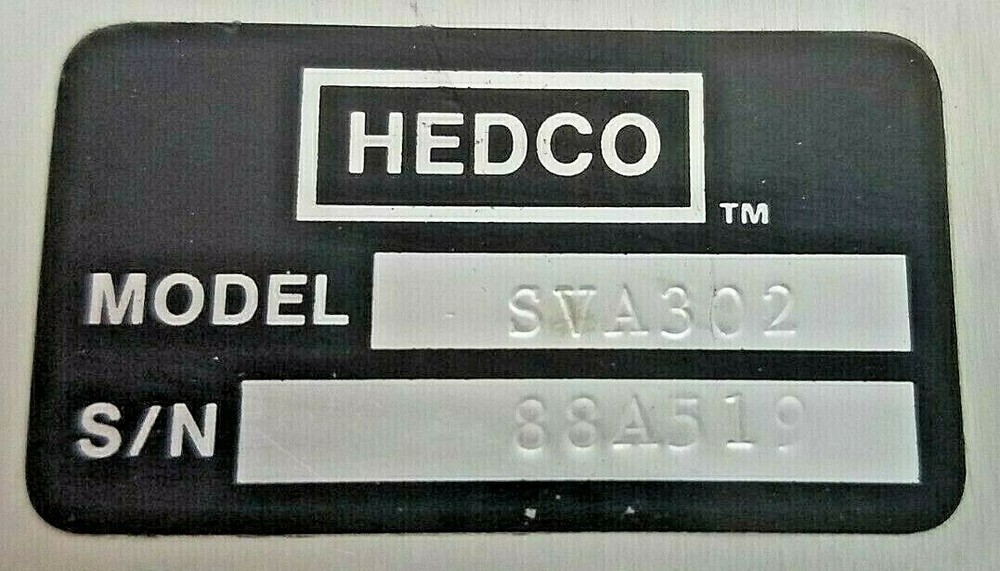 3X Hedco Hedline SVA-302 Equalizer Rack Mount