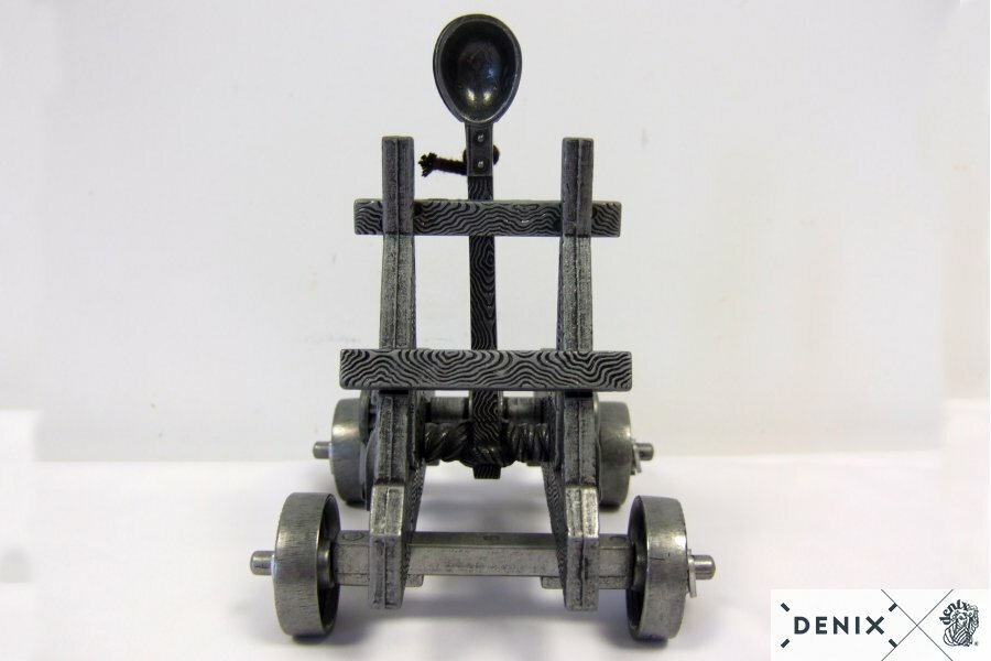 Medieval Miniature Catapult - 11th Century - Roman - Trebuchet - Denix Replica