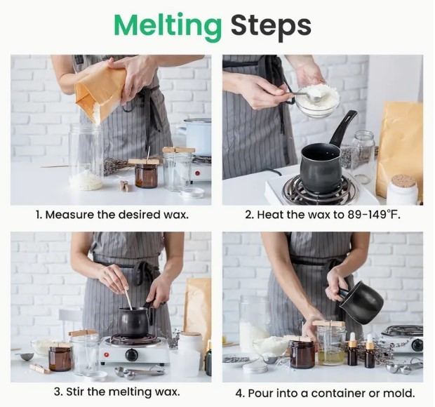 Yellow Beeswax Pastilles Beads 100% Pure & Organic 16 oz (1 pound) or 8 oz.