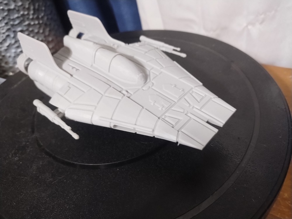 Star Wars A- Wing 3d Resin Print 8"