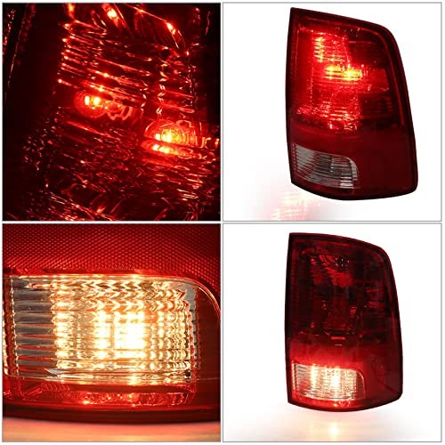 Passenger Side Rear Brake Tail Light Assembly Replacement for Ram 1500 2500