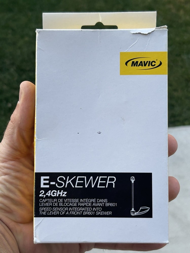 New! MAVIK E-SKEWER 2.4GHz (WIN) Speed Sensor Wheel Magnet + Bracket