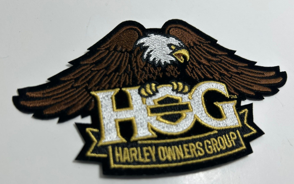 HOG Harley Owner's Group Original Patch Vintage Eagle 5" x 2.75" Davidson