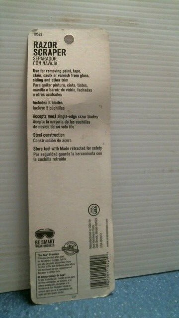ACE Razor Scraper (10529) FS