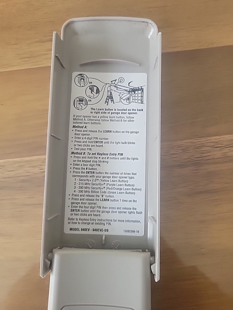 Chamberlin 940EV/EV FLip Garage Opener