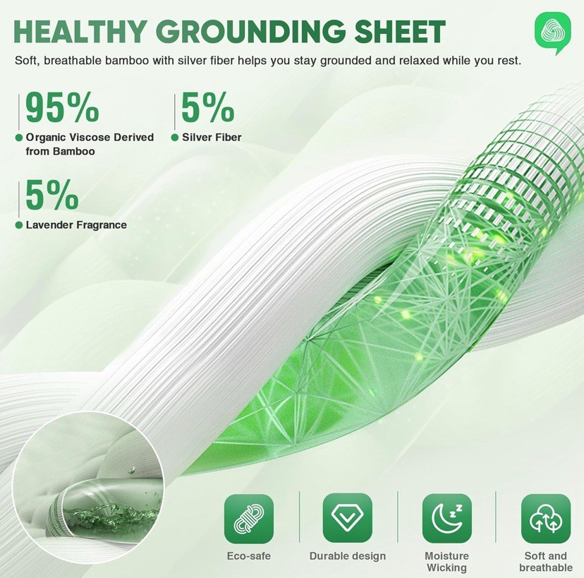GroundBam King Size Bed Sheets