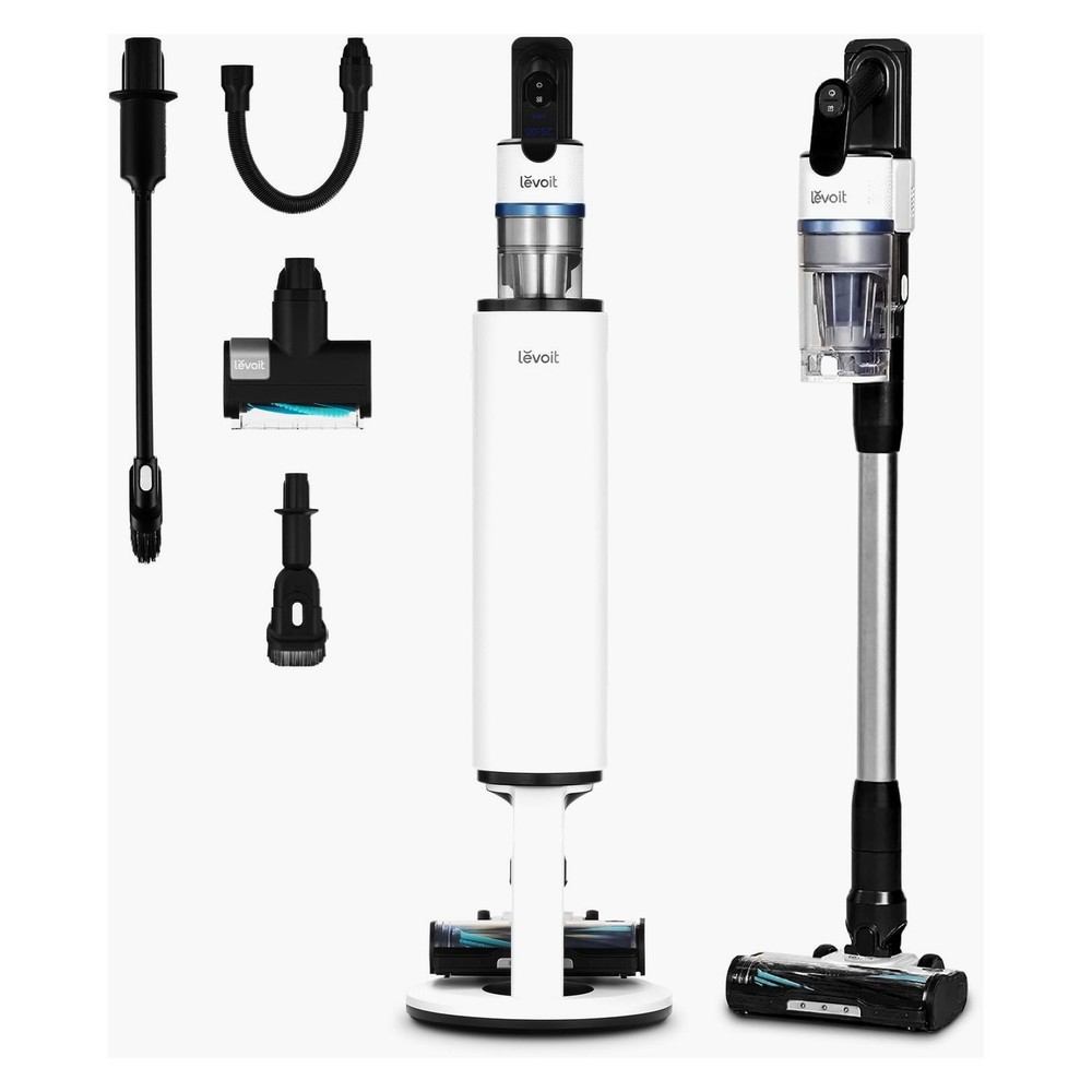 LEVOIT AERO Cordless Vacuum w/ Auto-Empty & HEPA Filter