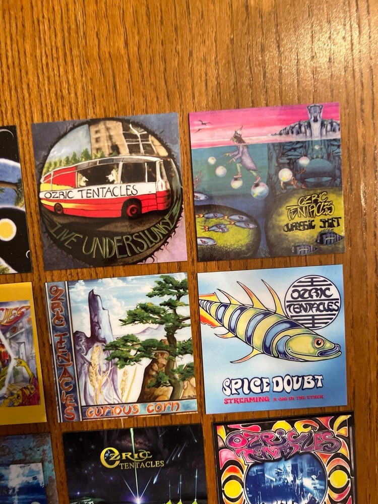 Ozric Tentacles fridge magnets