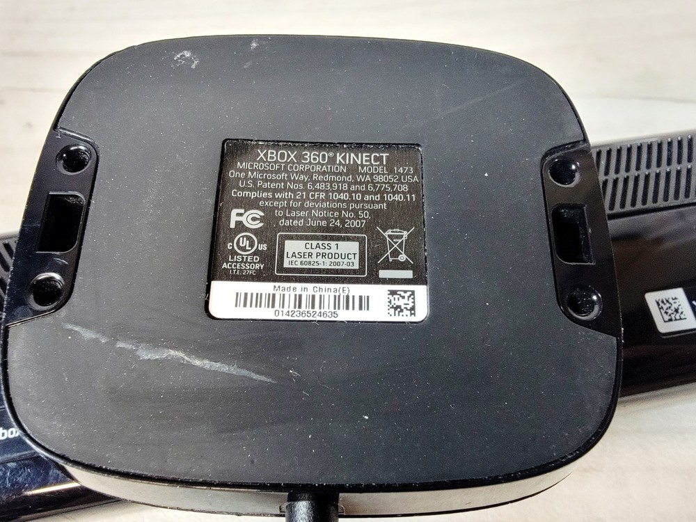 OEM Microsoft Xbox 360 Kinect Sensor Model 1473 Black TESTED