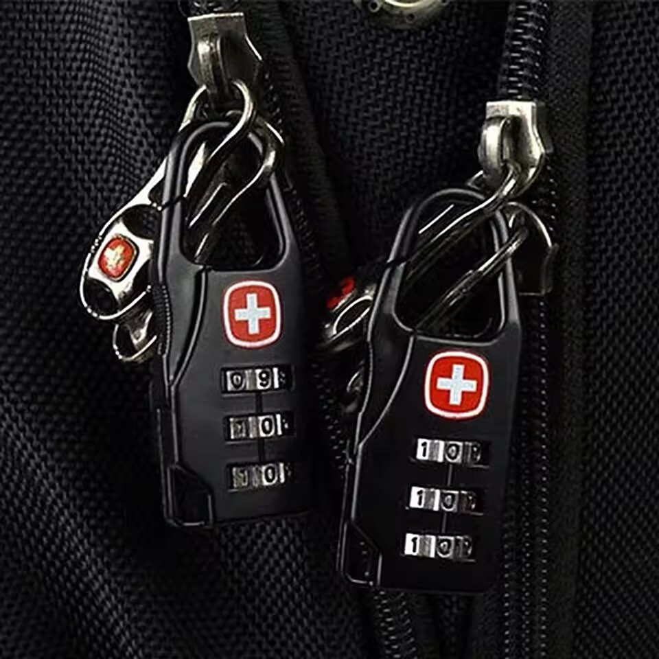 luggage lock combination Portable Alloy Mini Lock Backpack Handbag Combination