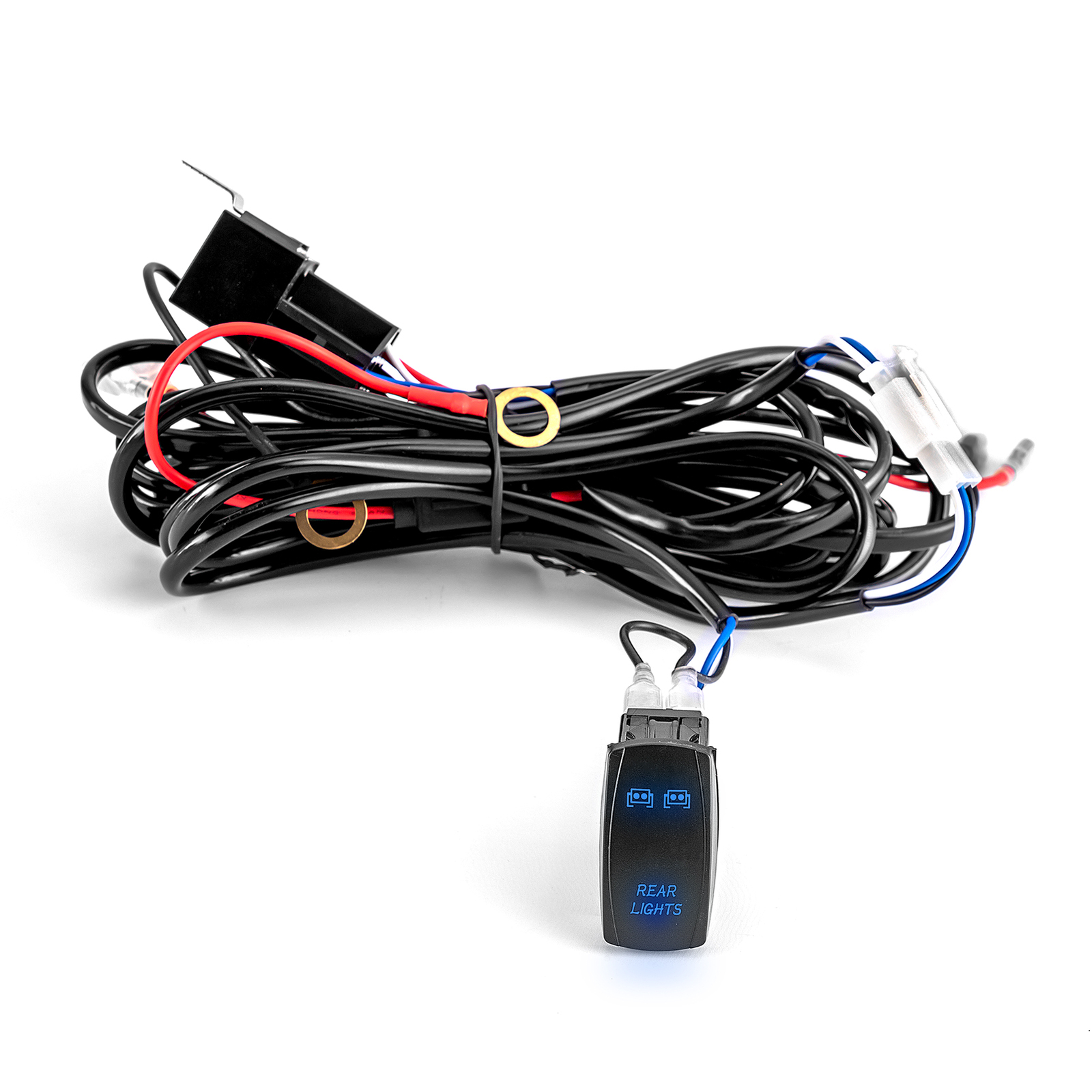 Rear Light Rocker Switch Wiring Harness For Polaris Ranger 570/900/1000