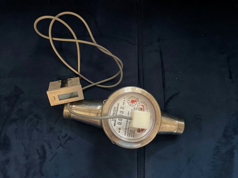 Stainless Steel Water Meter with Digital Counter