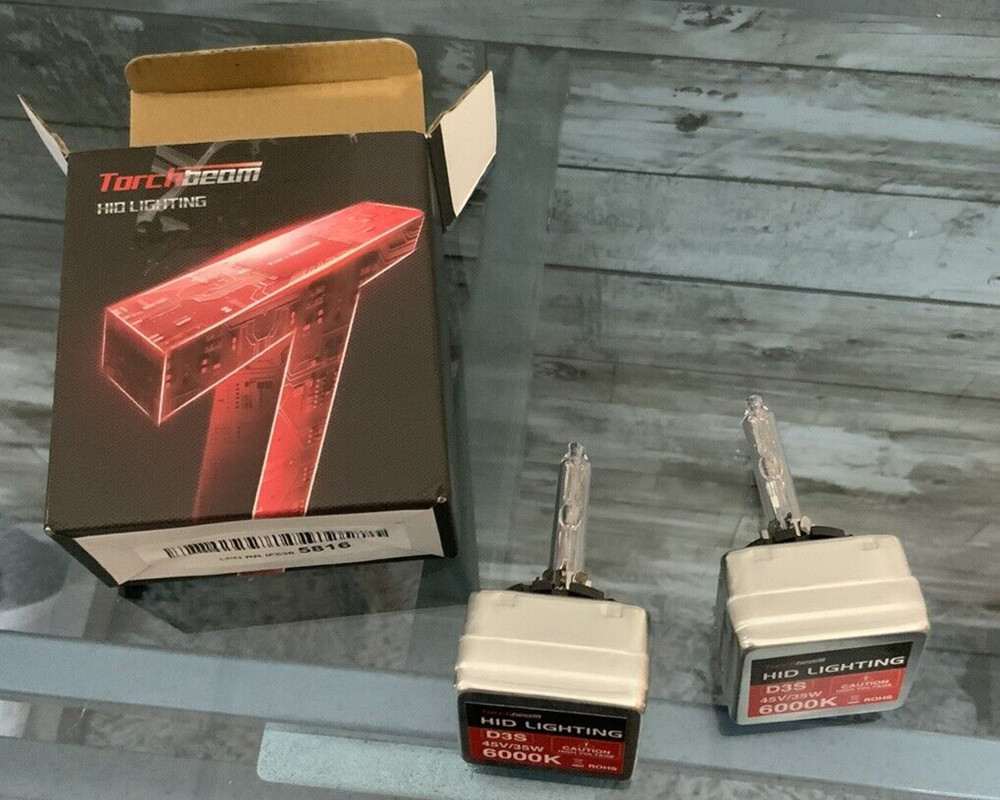 Torchbeam HID Lighting Lights 2pk D3S 6000K