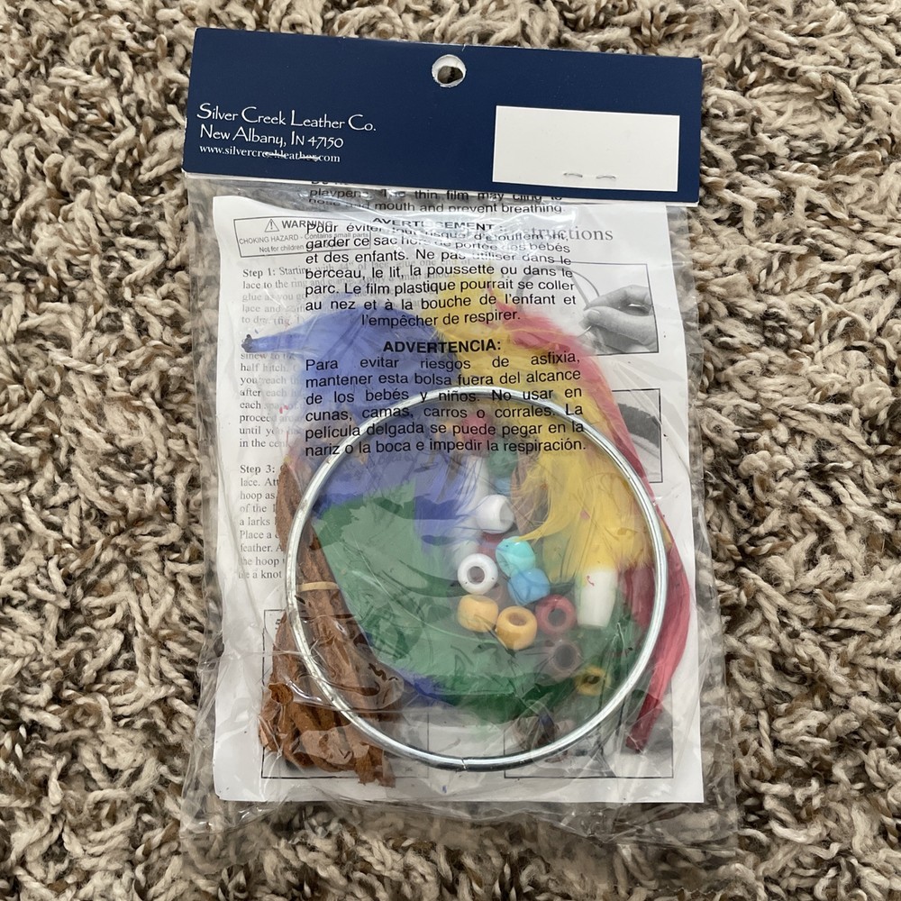 Leathercraft Kit Mini Dreamcatcher 3"