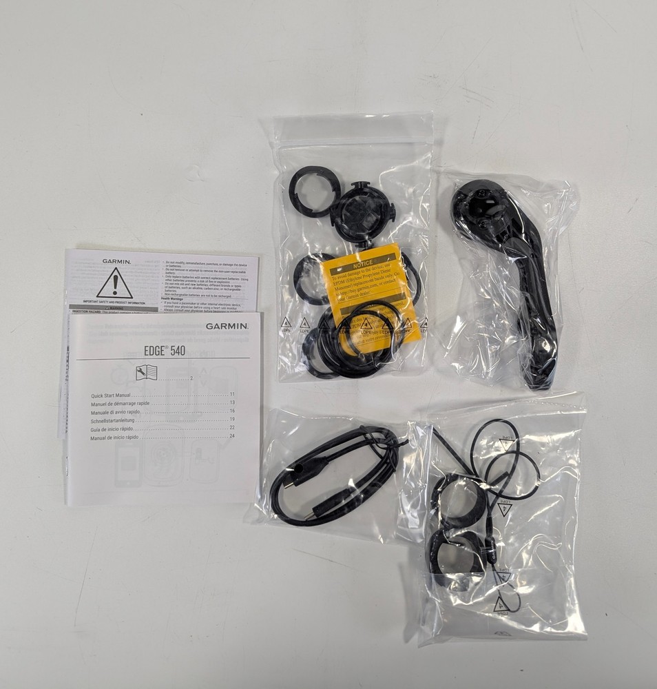 Garmin Edge 540 Compact GPS Cycling Computer Button Controls Advanced Navigation