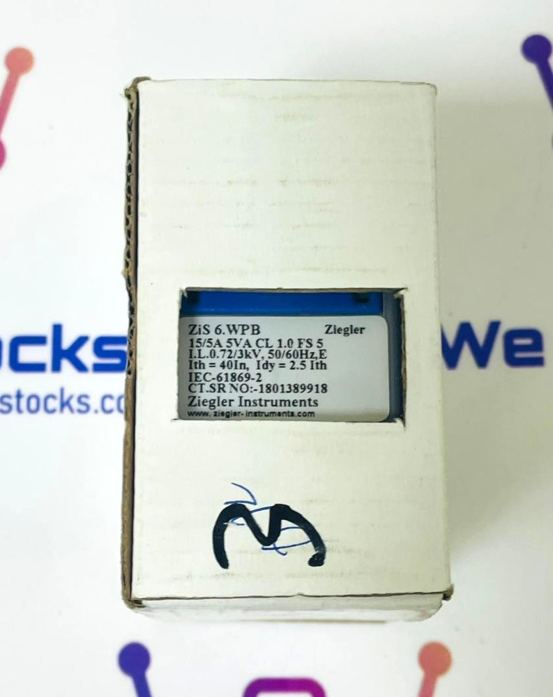 ZIEGLER ZIS6.WPB Current Transformer