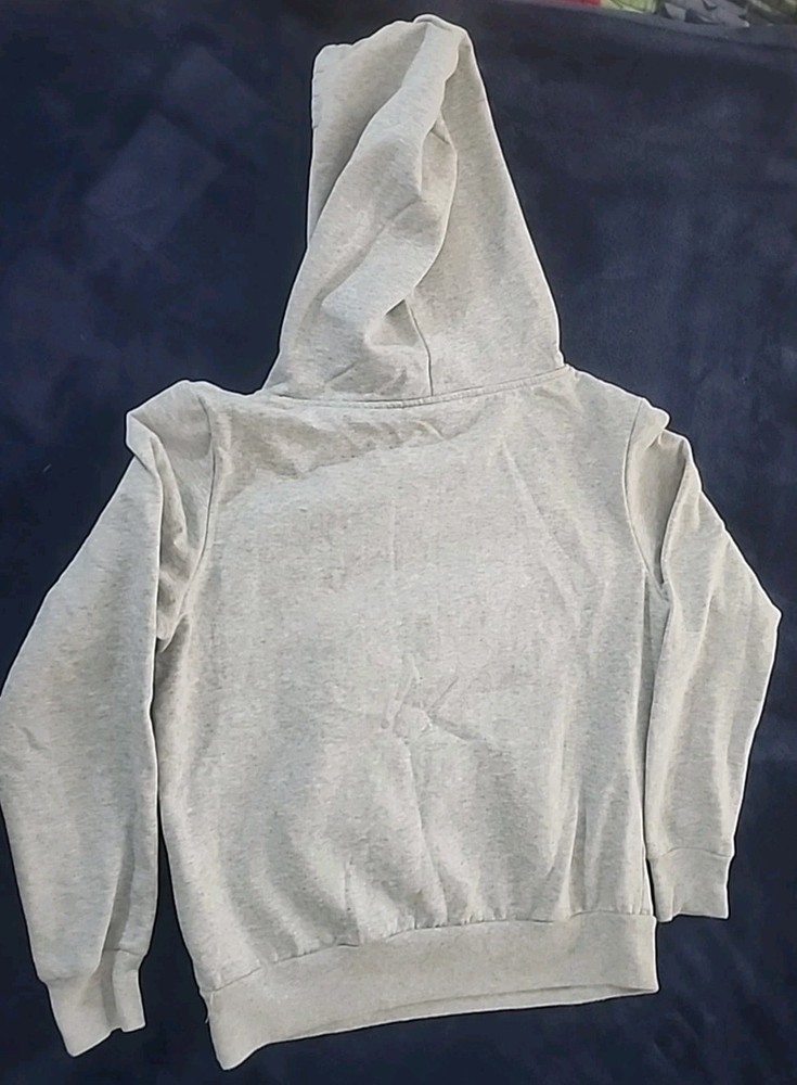 One Direction 1D Pullover Hoodie Sweatshirt Grey Junior Small Graphic (PT2)