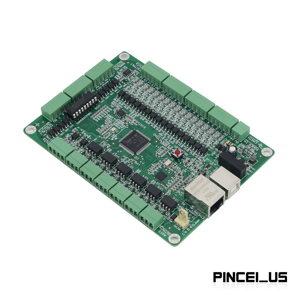 6 Axis Mach3 Controller Board Support USB + Ethernet For CNC Engraving Machine