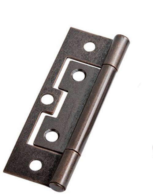 Non-Mortise Hinge Antique Copper - 3"