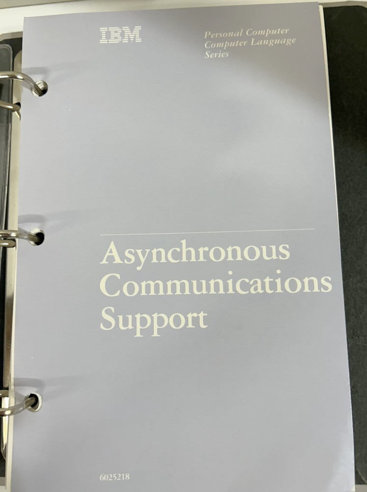 IBM Asynchronous Communications Support Program Incl Software