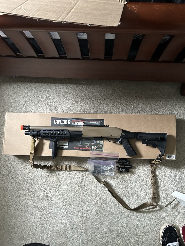 Cyma M3 With Extra Shells And Sling