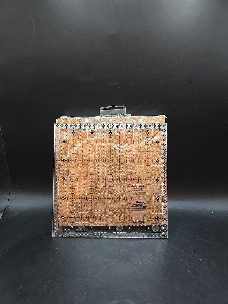 Creative Grids Itty-Bitty Eights Square Quilt Ruler 6in x 6in