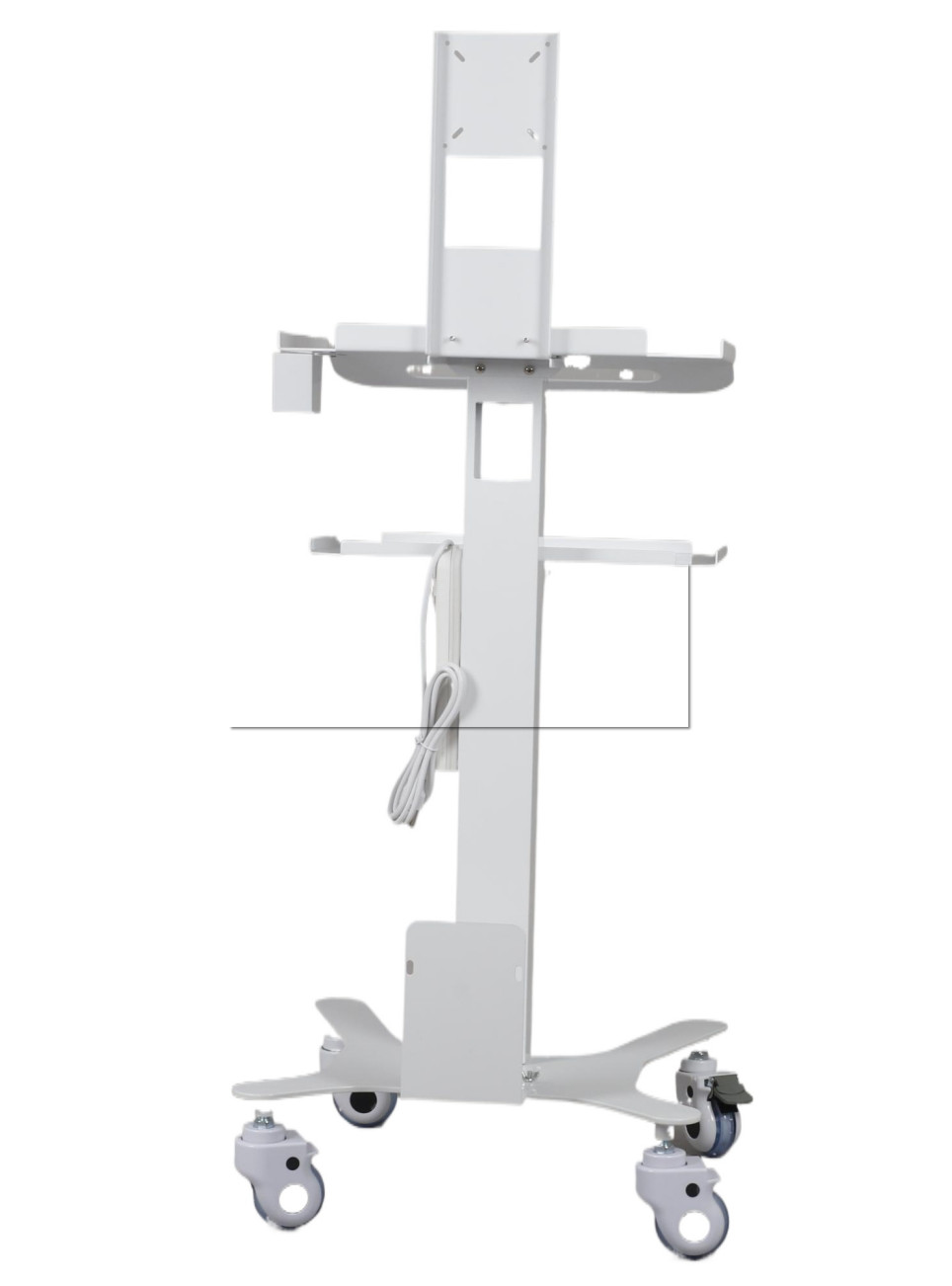 Medical Dental Lab Trolley Cart Intraoral Scanner Mobile Cart Clinic Laptop Rack