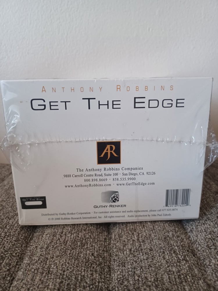 Anthony Robbins "Get The Edge "7 Day Program CD Set