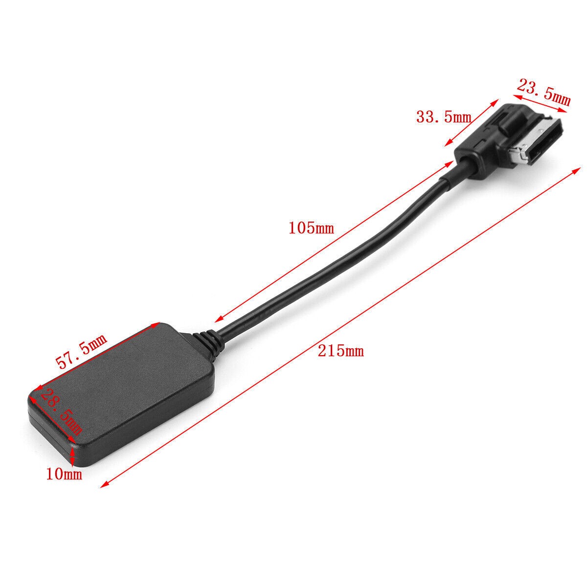AMI MMI Interface bluetooth Music Streaming Receiver Cable Adapter For Mercedes