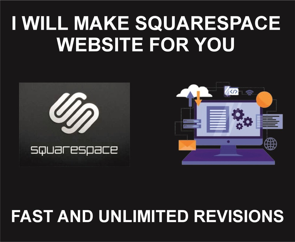 I Will Design Squarespace Website for you, Showcase or Commerce, Custom