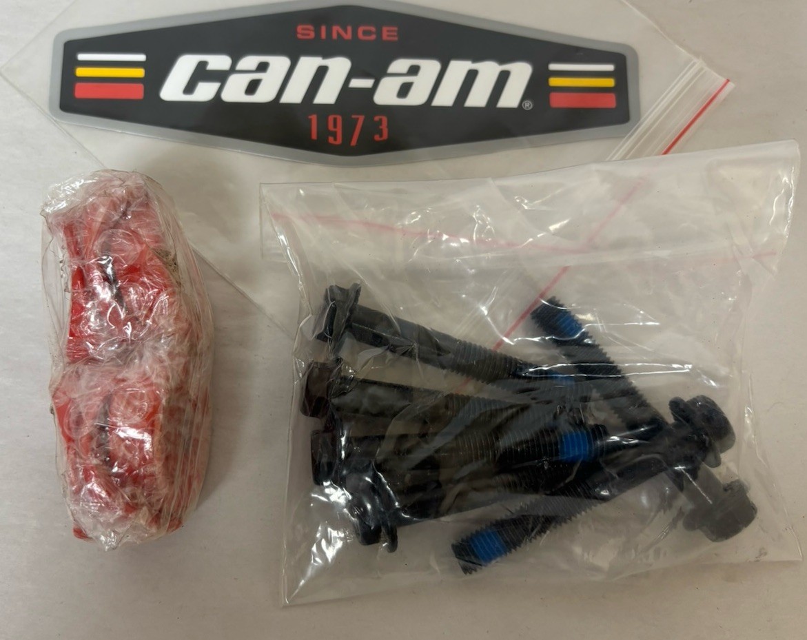 Can-Am Maverick X3 Red Rock Sliders Side Protection 2017-25 OEM #715003438 XL743