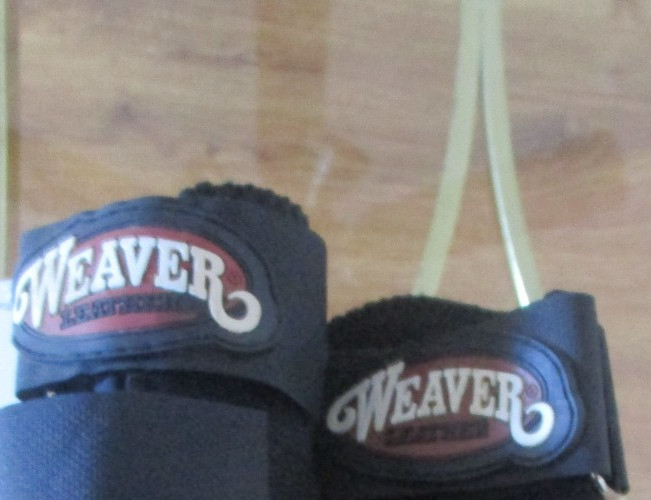 SMALL BLACK WEAVER SPLINT JUMPING BOOTS