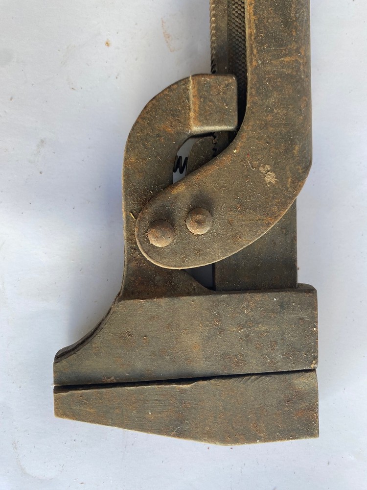 Adjustable Pipe Rustic Antique A. Heckles Solingen Quick Adjust Wrench