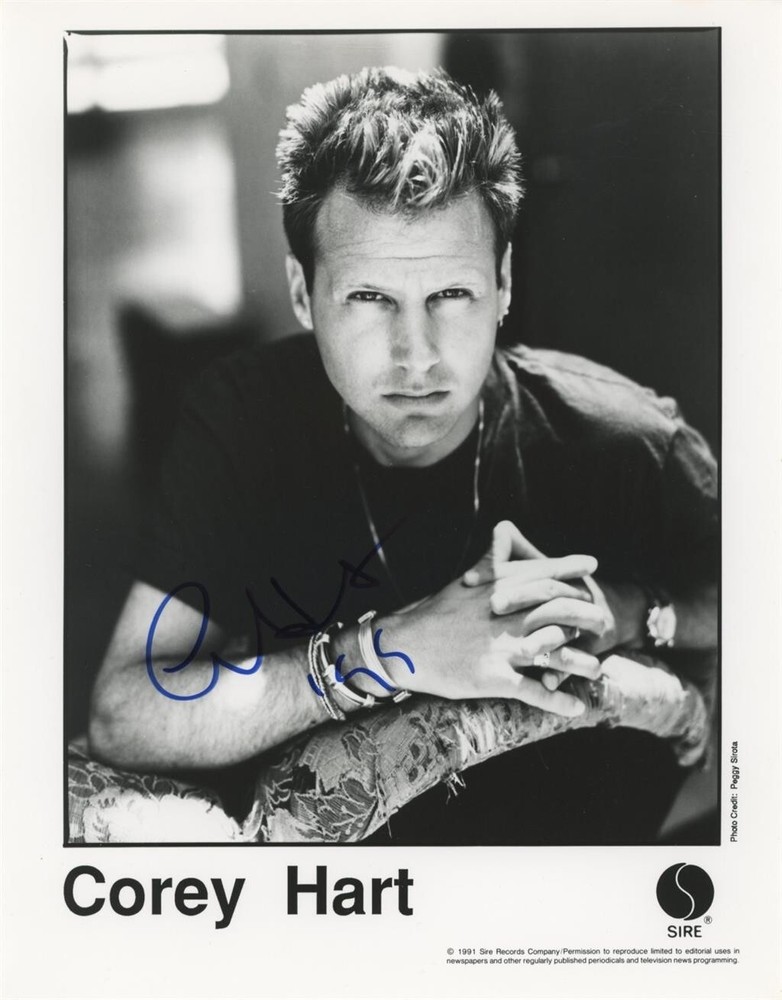 Corey Hart- Signed Photograph