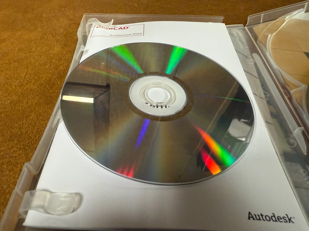 Autodesk AutoCAD Architecture 2009 Disc (DVD only) No codes