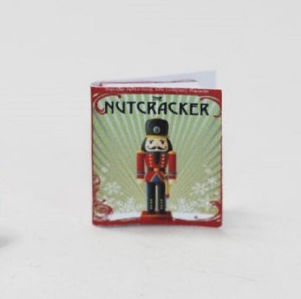 Miniature 1:12 Scale Christmas Holiday Nutcracker Book