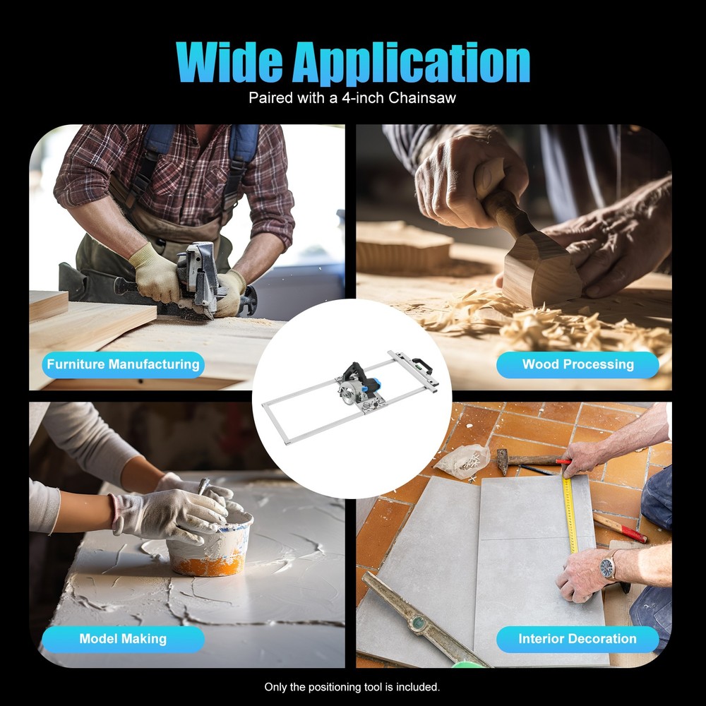 Circular Saw Guide Tool Track Rail Woodworking Edge Positioning Cutting Tools